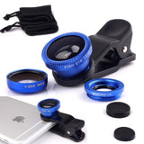 Lentes ojo de Pez para smartphone